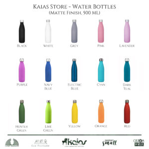 Catalogue Satin Insulated Water Bottles