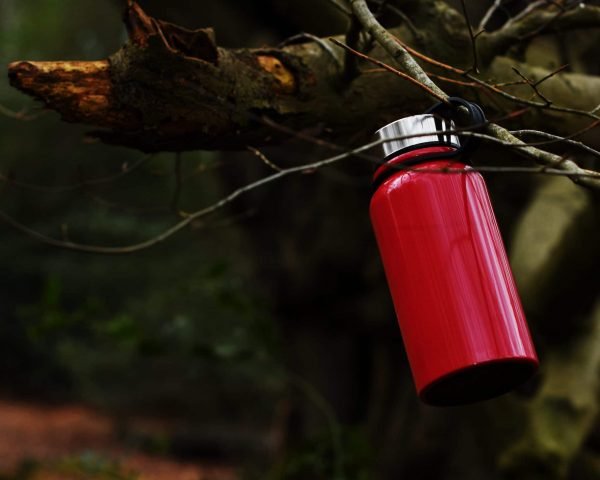 Travel Water Bottles - Red