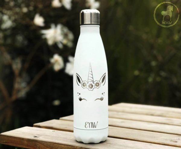 Personalised Unicorn Water Bottle