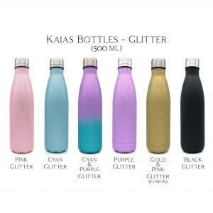 Glitter Water Bottles - Selection