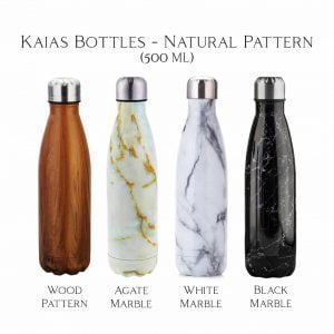 Natural Pattern Water Bottles - Selection