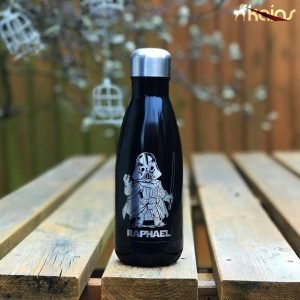 Darth Vader Water Bottle - Laser Engraved Star Wars