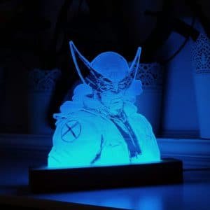 Wolverine Kids Lamp - Laser Engraved