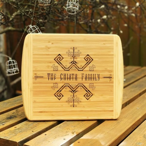 Personalised Bamboo Cutting Board