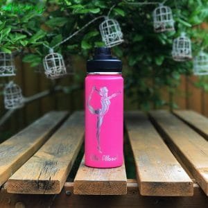 Ballerina Water Bottle - Personalized