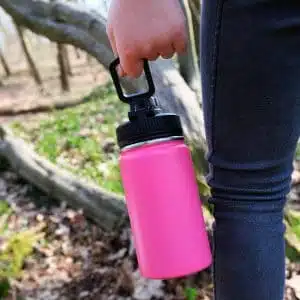 Twist N Sip Water Bottles - Small, Pink, 12OZ
