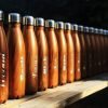 Personalised Wood Texture Water Bottles
