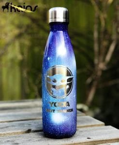Yoda Water Bottle - Galaxy