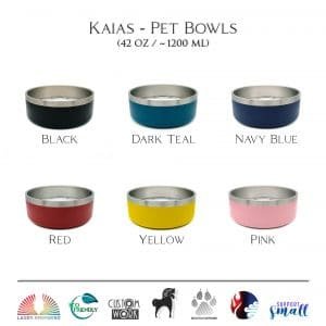 Kaias Pet Bowls Collection